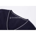 Boy's Knitted Diamond Jacquard Hem School Vest